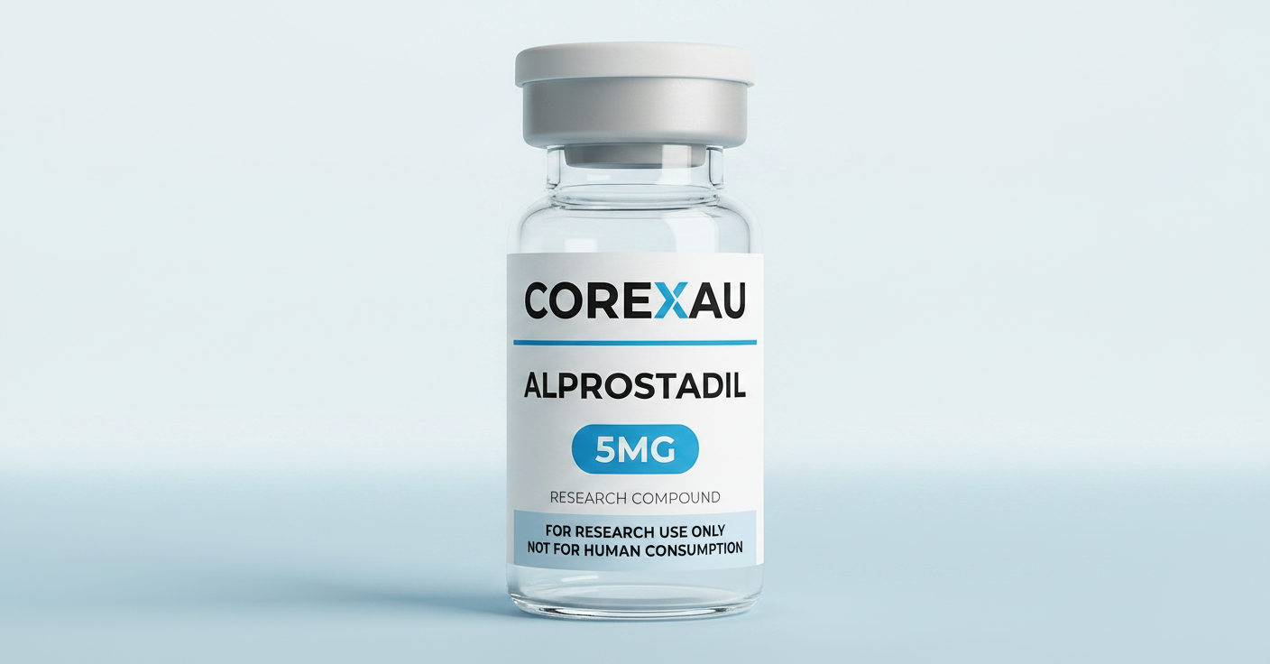 Alprostadil vial — front view