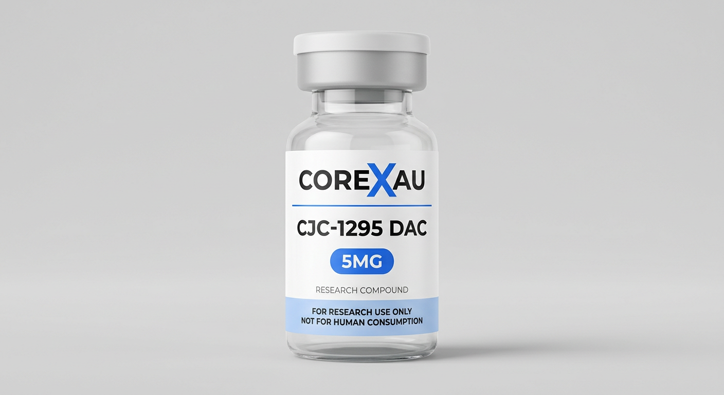 CJC-1295 DAC 5mg vial — front view