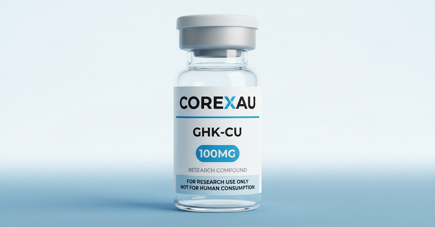GHK-Cu 100mg vial — front view
