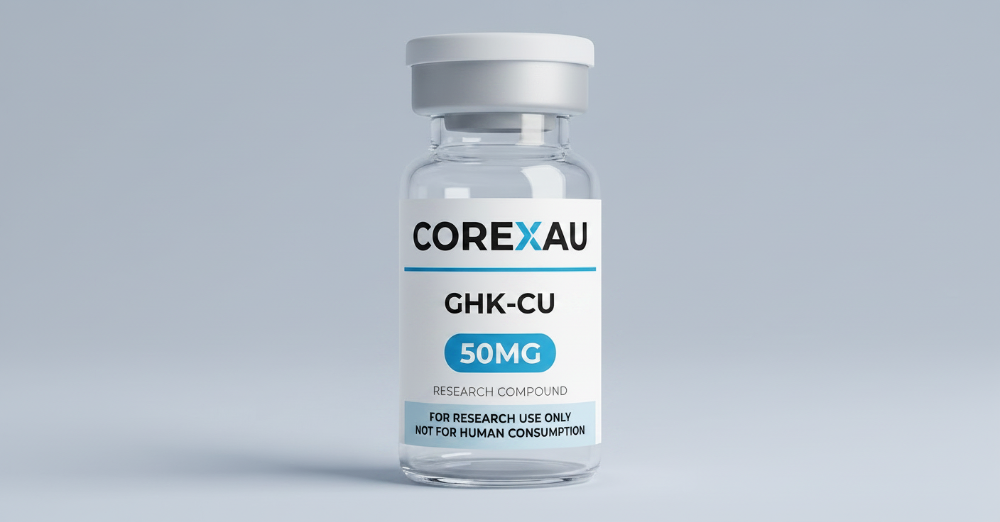 GHK-CU 50mg vial — front view