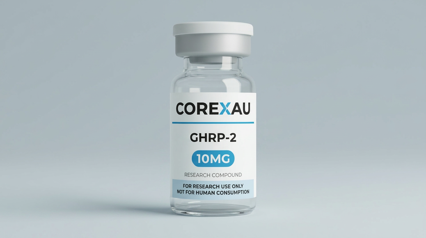 GHRP-2 10mg vial — front view