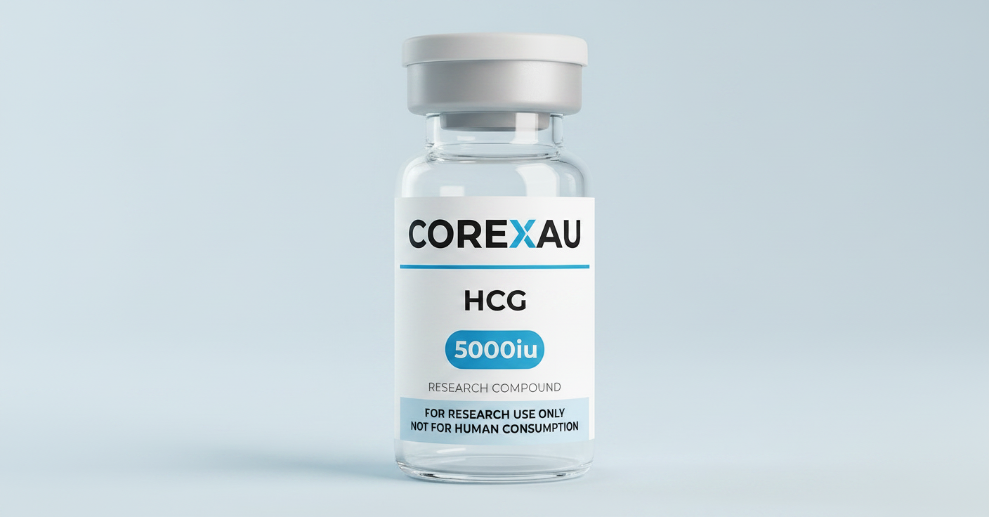 HCG 5000iu vial — front view