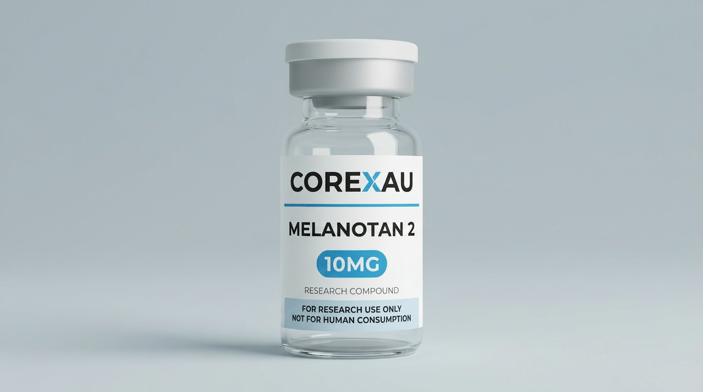 Melanotan-2 10mg vial — front view