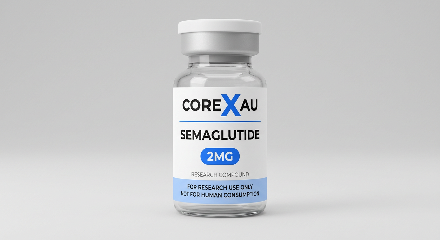 Semaglutide 2mg vial — front view
